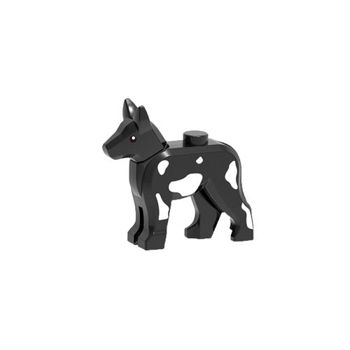 Cute Animal Dalmatian Pet Small Particle Building Blocks