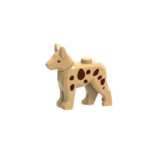 Cute Animal Dalmatian Pet Small Particle Building Blocks