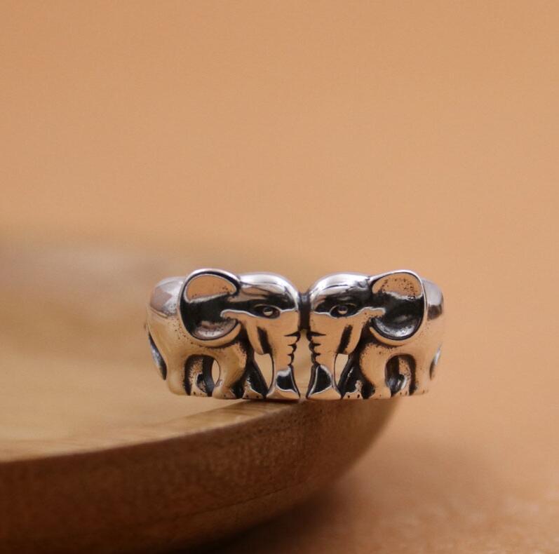 Fashion Cute Baby Elephant Animal Ladies Ring