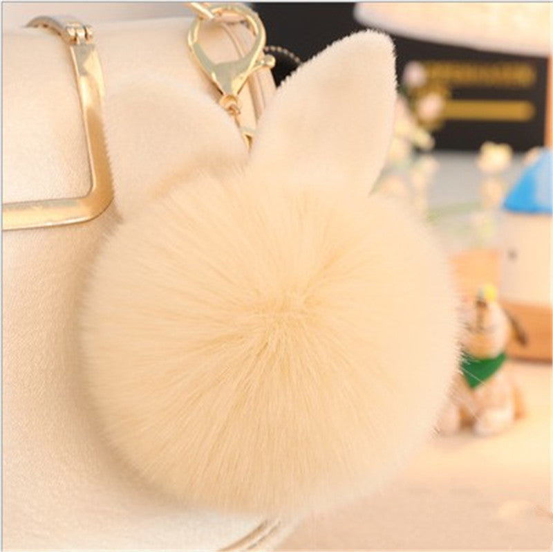 Fur Bag Pendant Plush Keychain