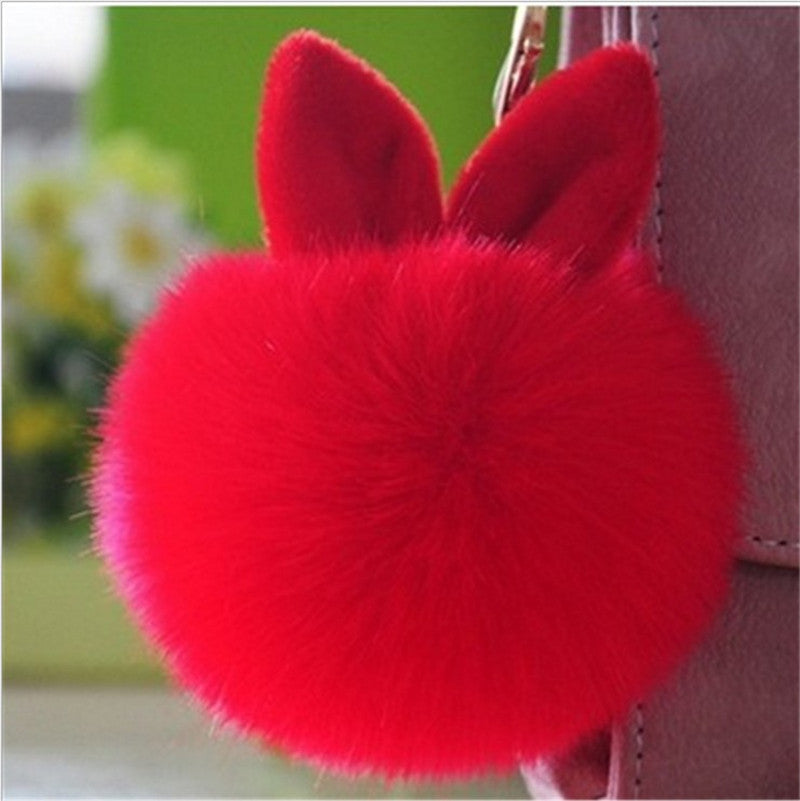 Fur Bag Pendant Plush Keychain
