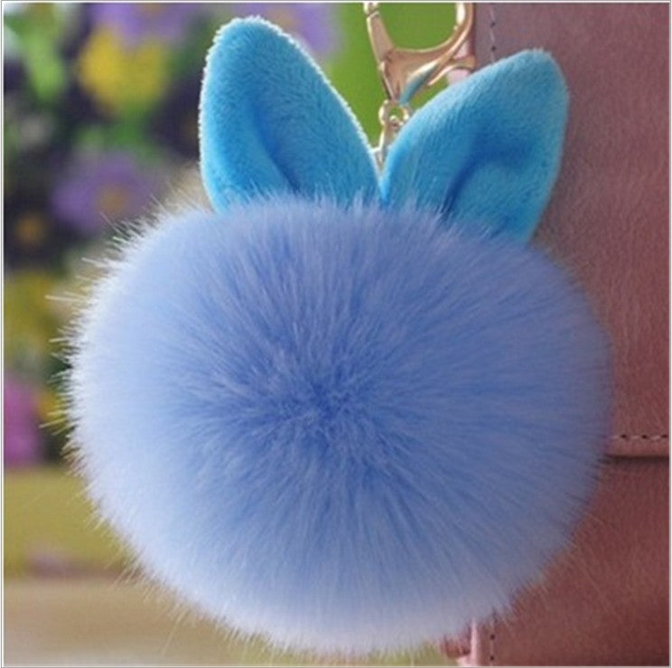 Fur Bag Pendant Plush Keychain