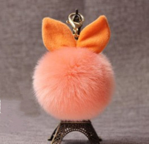 Fur Bag Pendant Plush Keychain