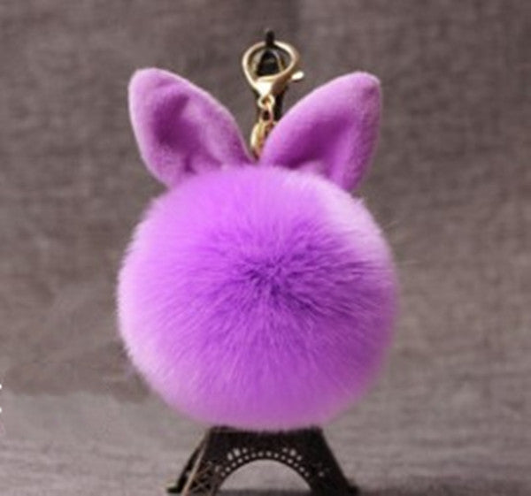 Fur Bag Pendant Plush Keychain