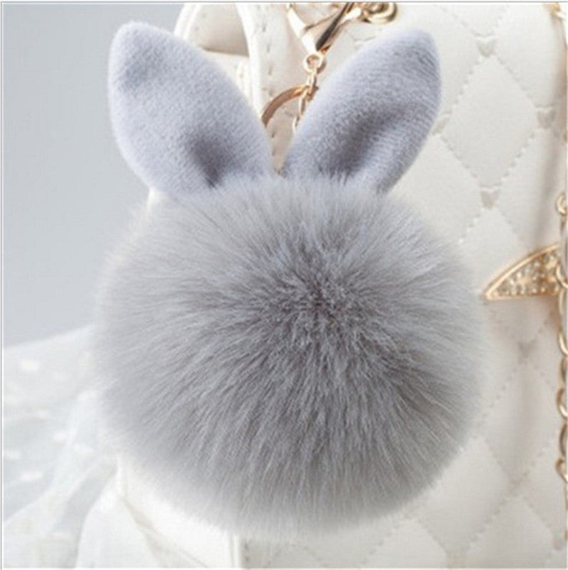 Fur Bag Pendant Plush Keychain