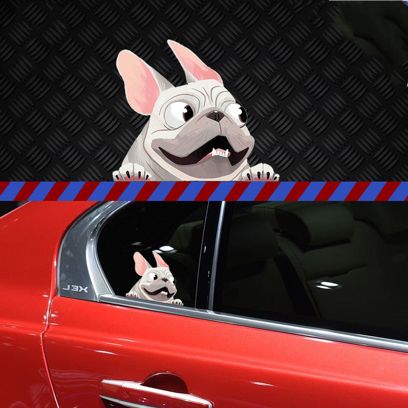 Dog Shar Pei Dachshund Pet Glass Sticker Car Scratch Cover Sticker