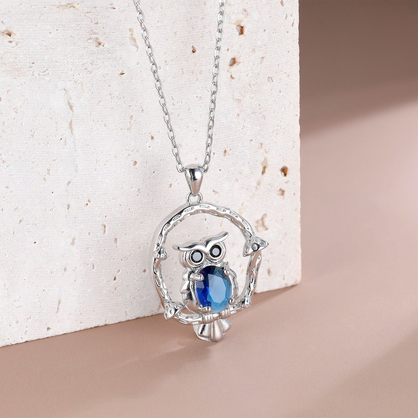 Owl Jewelry Necklace European And American Pendant