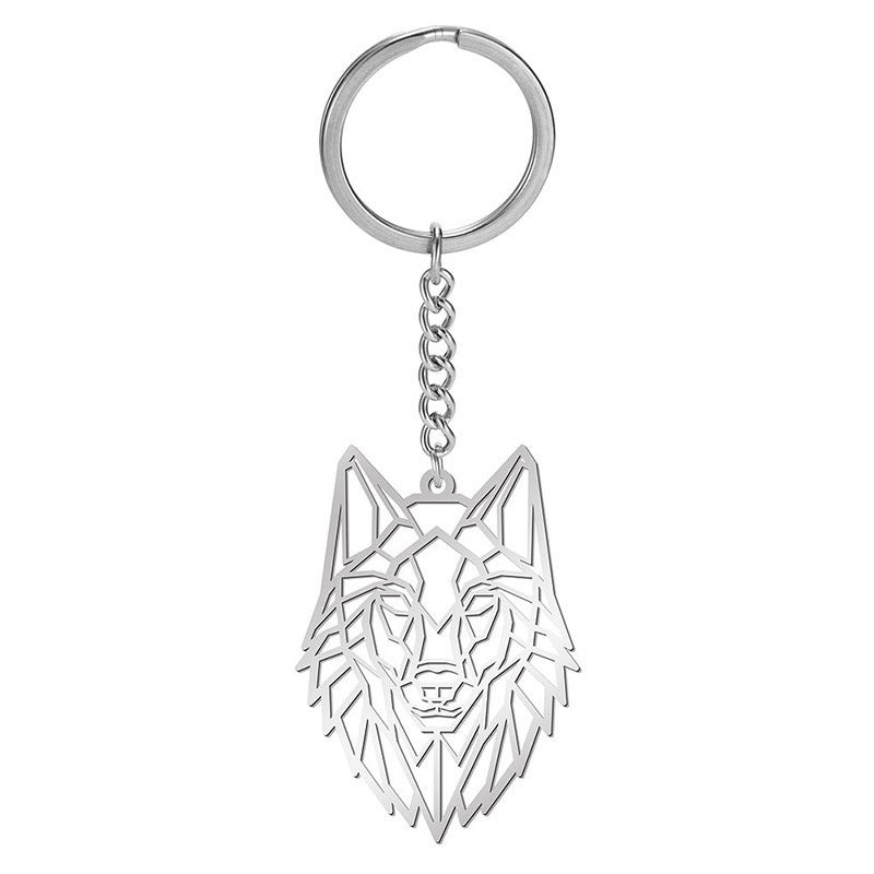 Wolf Animal Stainless Steel Jewelry