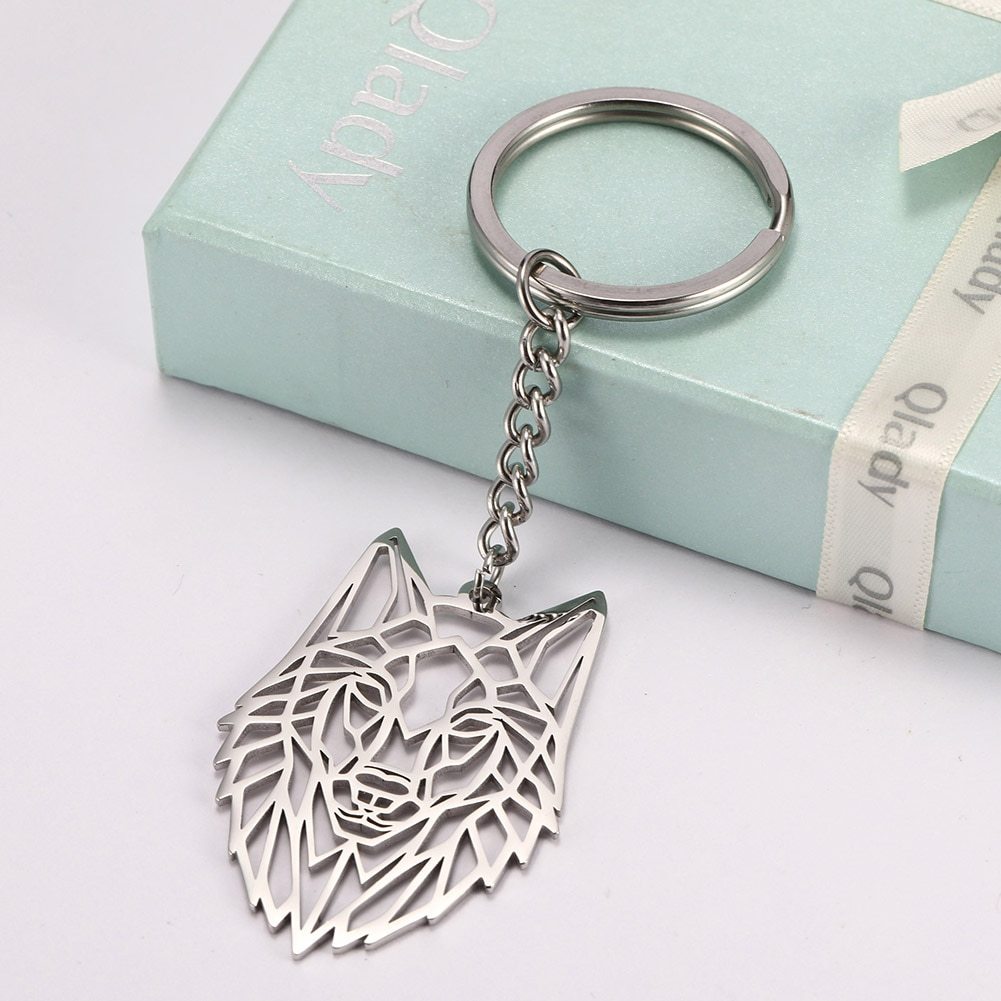Wolf Animal Stainless Steel Jewelry