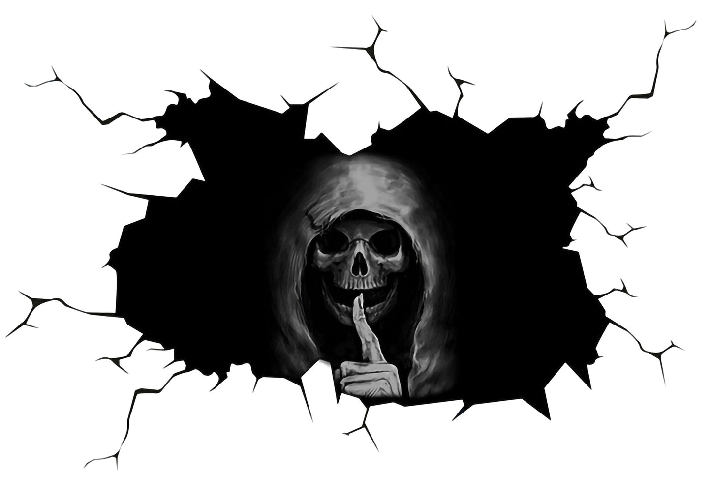 Quirky Ideas Motorcycle Decorative Sticker