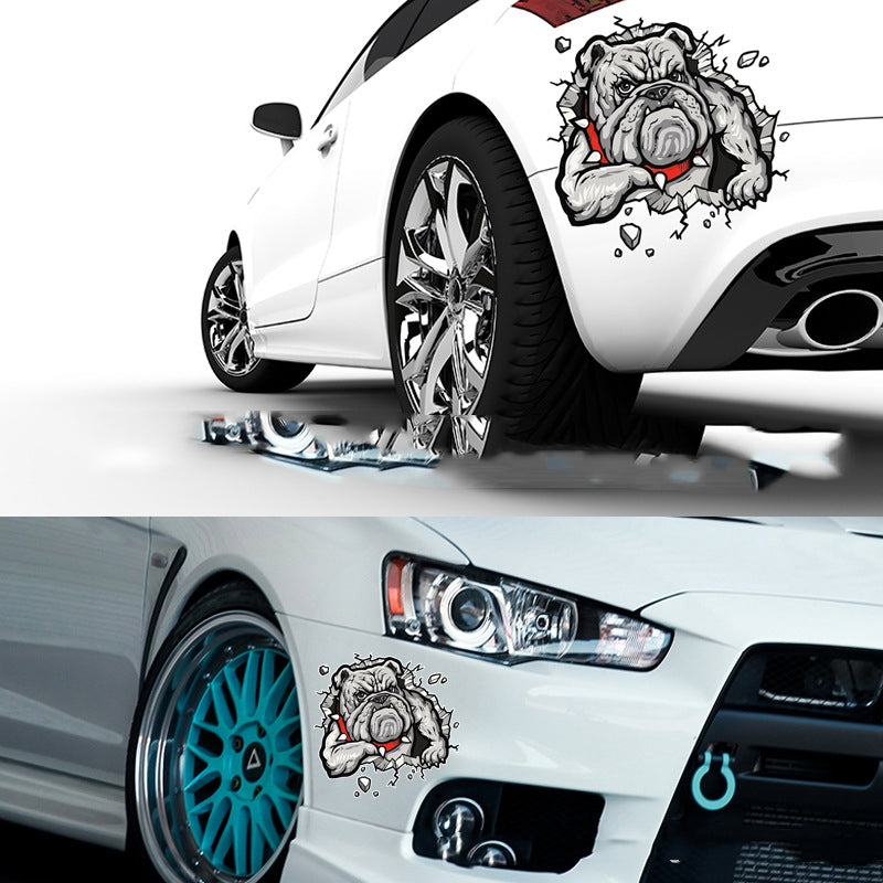 Quirky Ideas Motorcycle Decorative Sticker