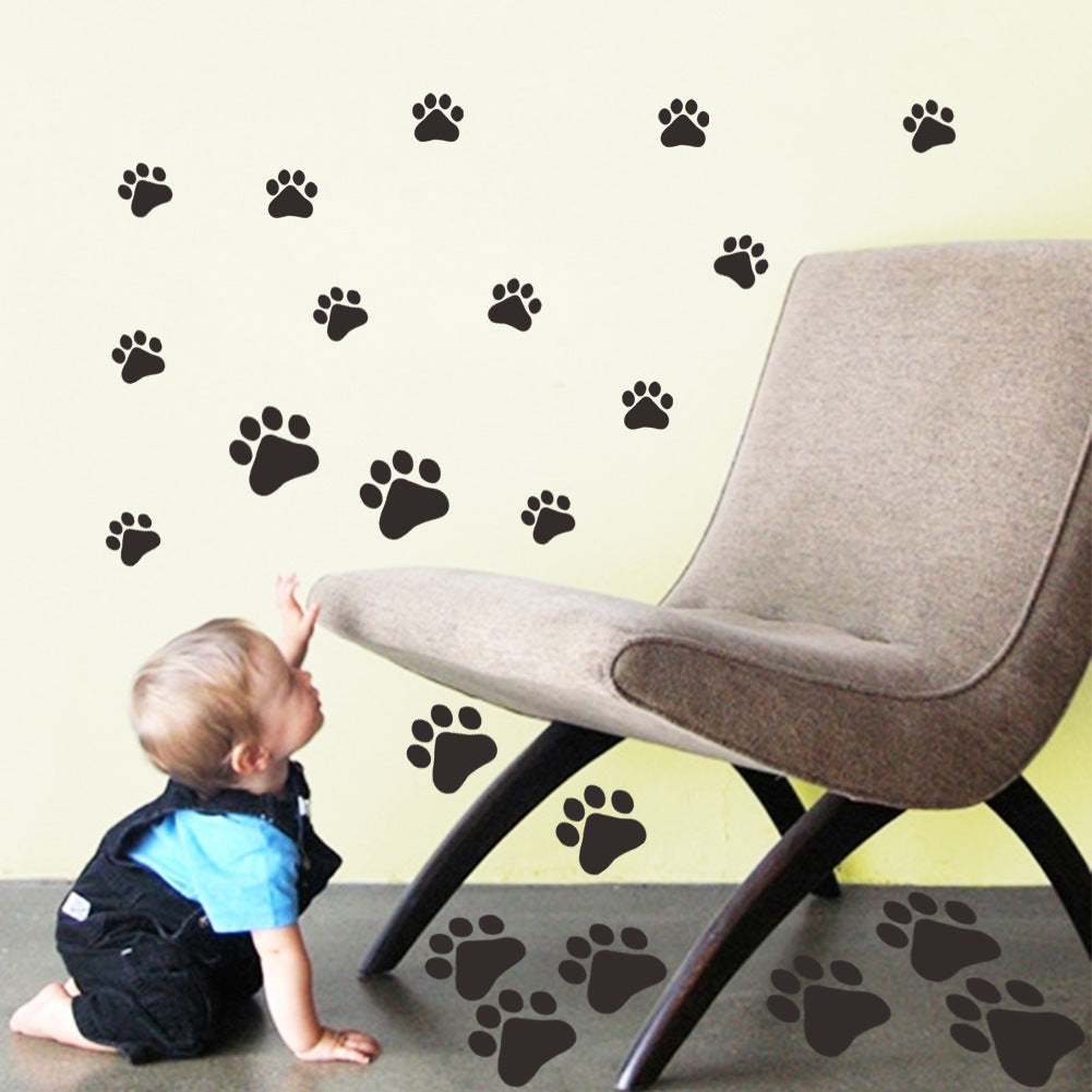 Paw Print Wall Stickers
