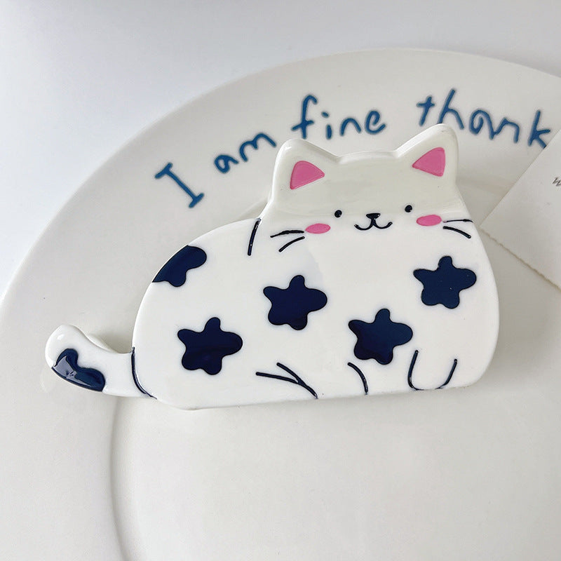 Cute Animal Acetate Shark Hairpin