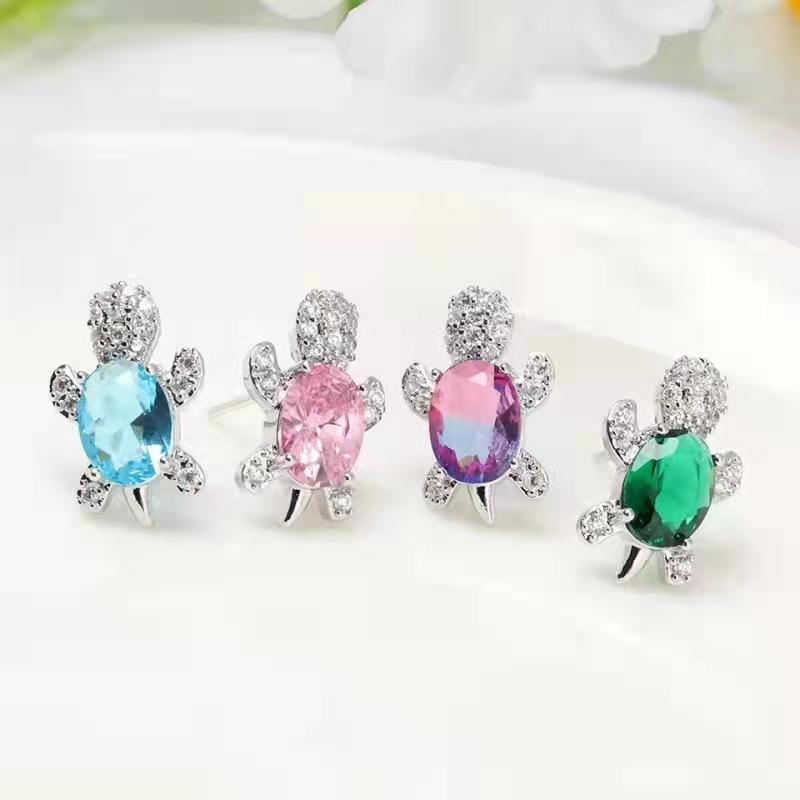 Cute Little Animal Niche Design Earrings Jewelry Stud Earrings