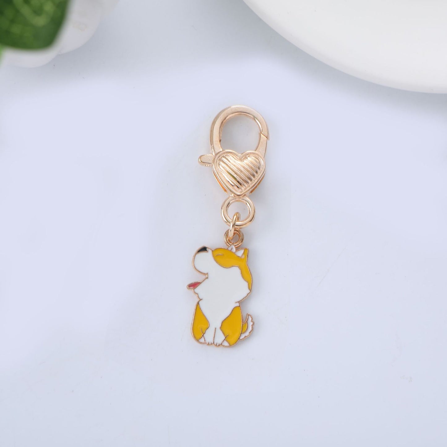 American Pet Decorations Metal Dog Keychain