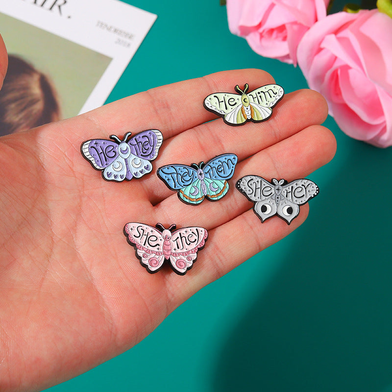 Insect Series Creative Cartoon Alloy Brooch