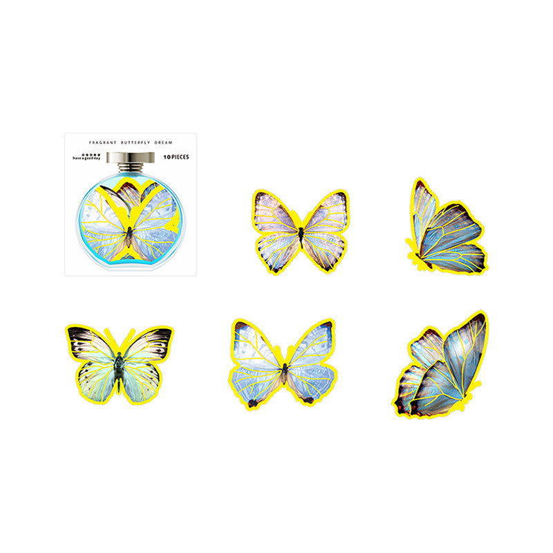 Good Day Aromatherapy Butterfly Dream Series PET Big Sticker