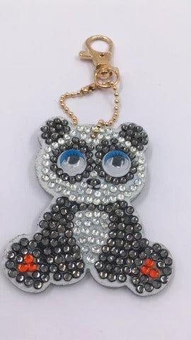 Cartoon animal diy keychain