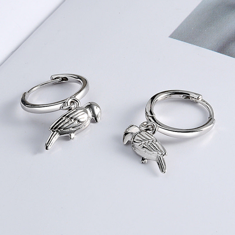 Alloy Small Animal Simple Glossy Earrings