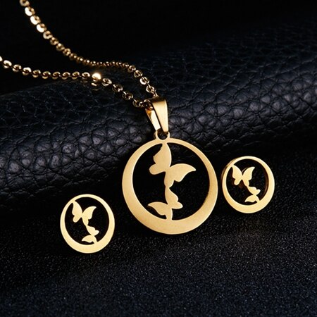 Smiley face Earring Set Fashion versatile clothes Pendant
