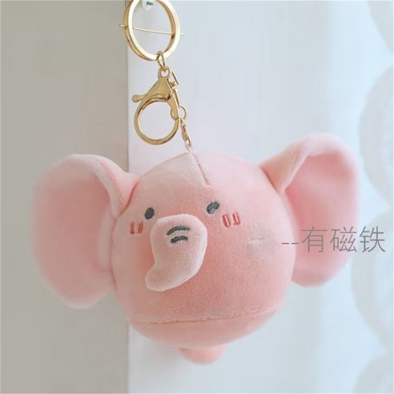 Banana Duck Pendant Dating Keychain