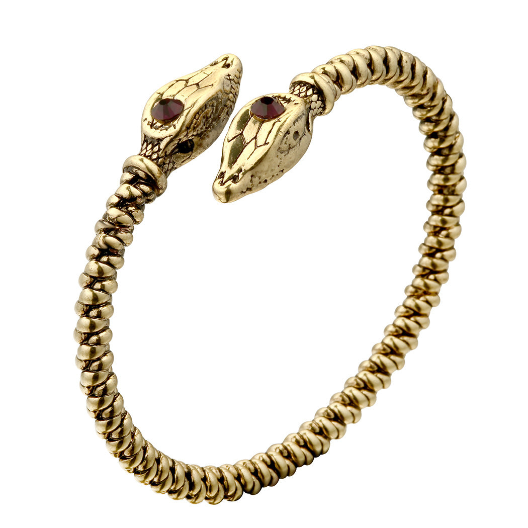 Open Bracelet Animal Snake Tail Men's Jewelry