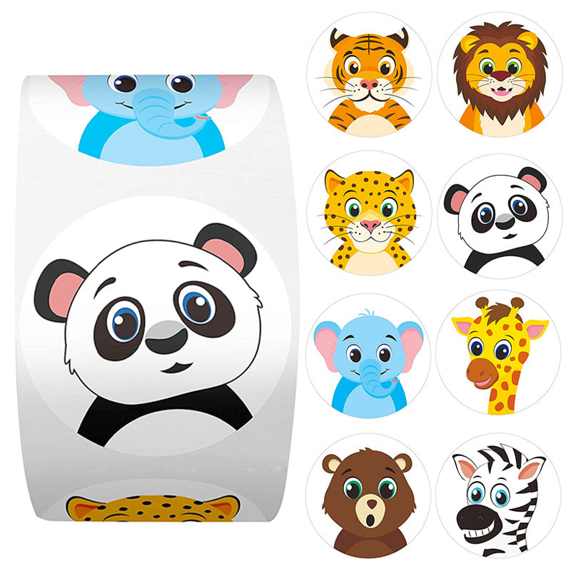 Children's Cartoon Animal Stickers Cute