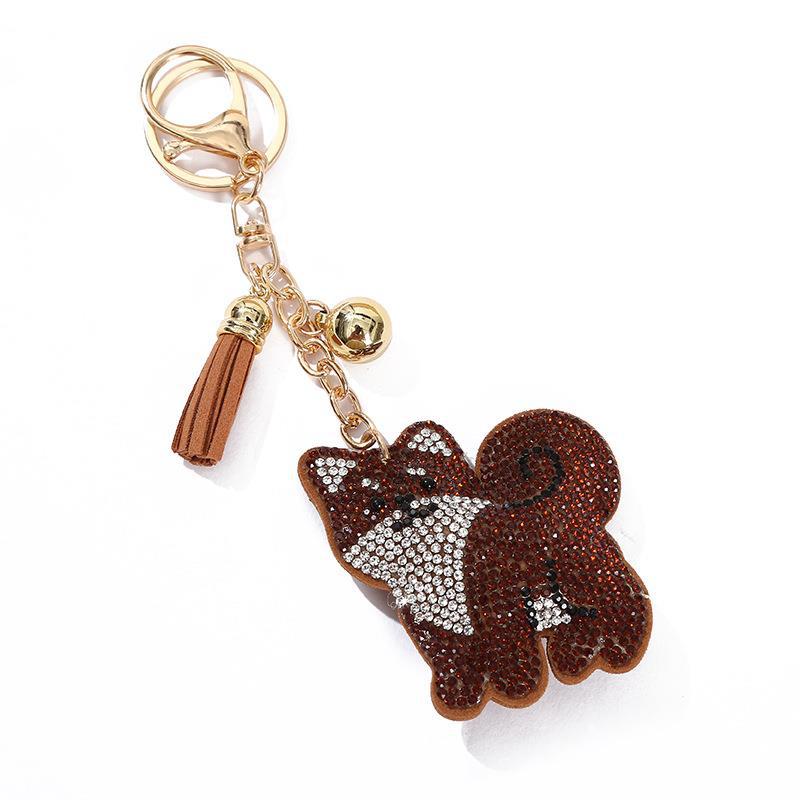 Tassel Diamond Keychain Pendant