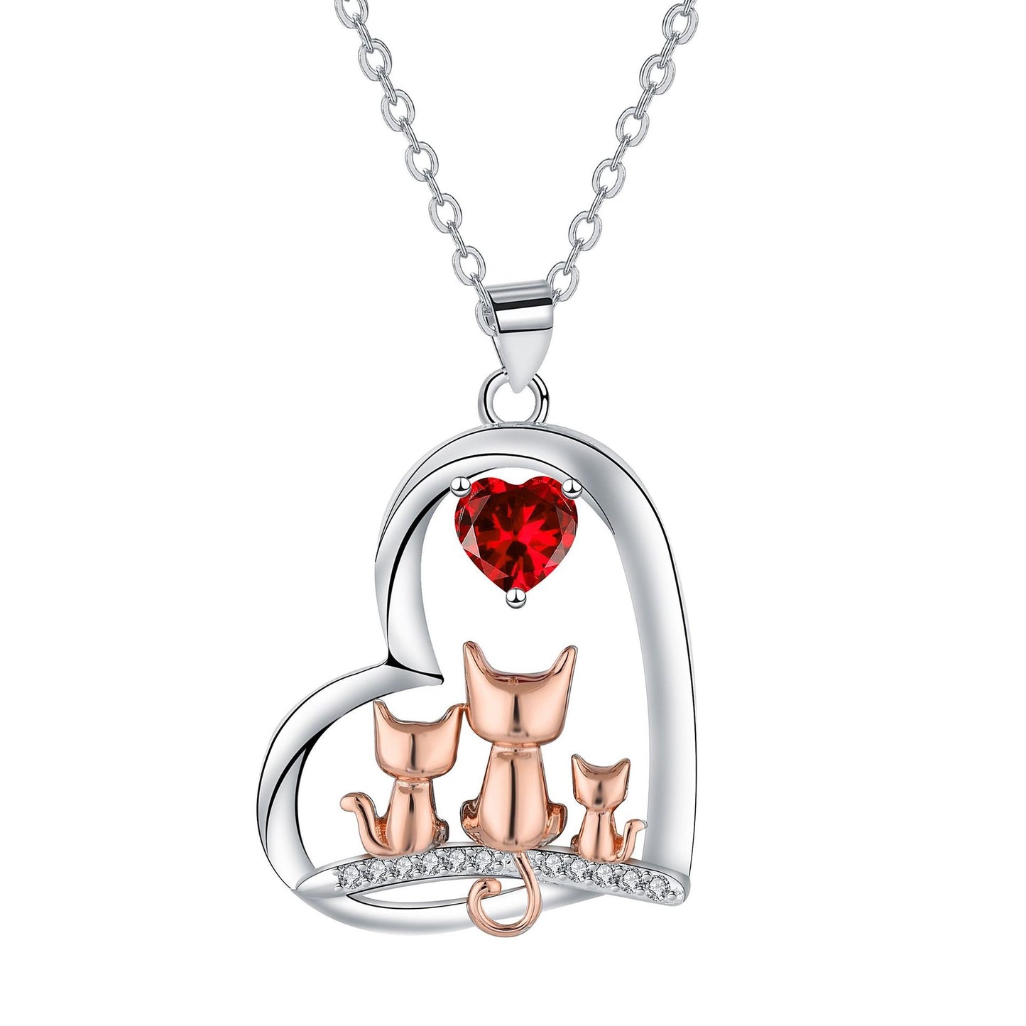 European And American Style Jewelry Cat's Necklace Animal