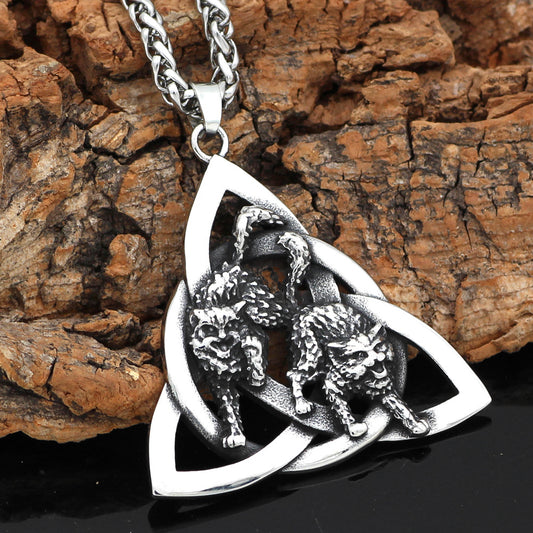 Trendy Stainless Steel Jewelry Pendant Ladies Necklace