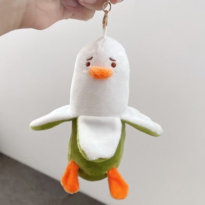 Banana Duck Pendant Dating Keychain