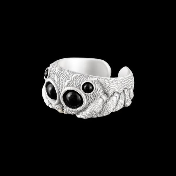 Jumping Spider Ring Creative Exaggerating Animal