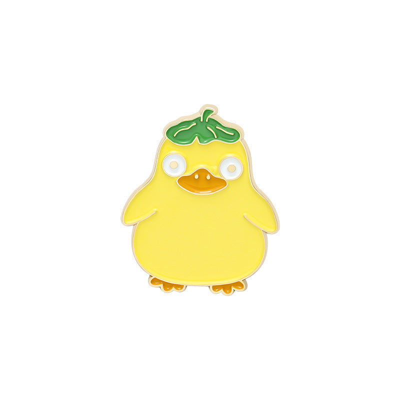 Cartoon Cute Anti-exposure Alloy Badge