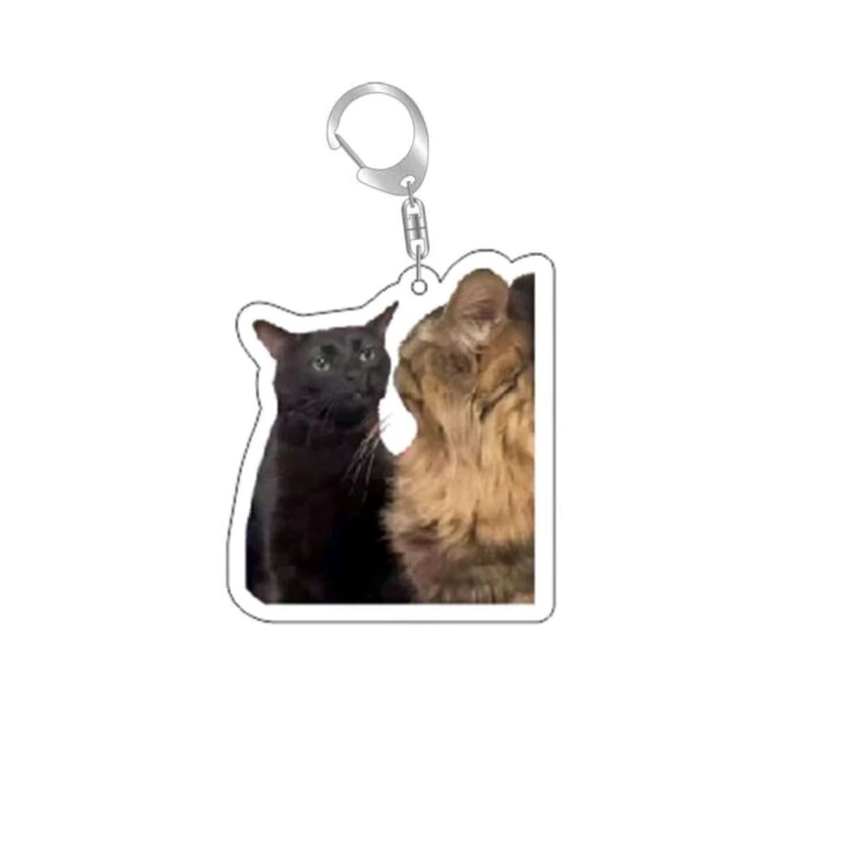 Facial Expression Bag Keychain Acrylic Hang Decorations