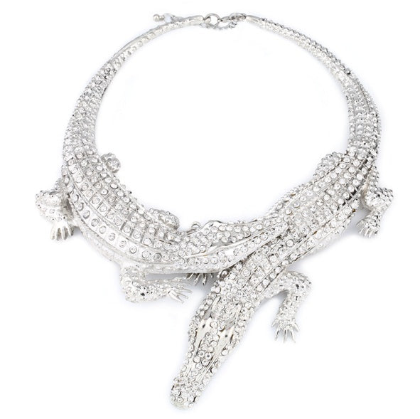 Exaggerated female necklace crystal clavicle chain nkn74 necklace
