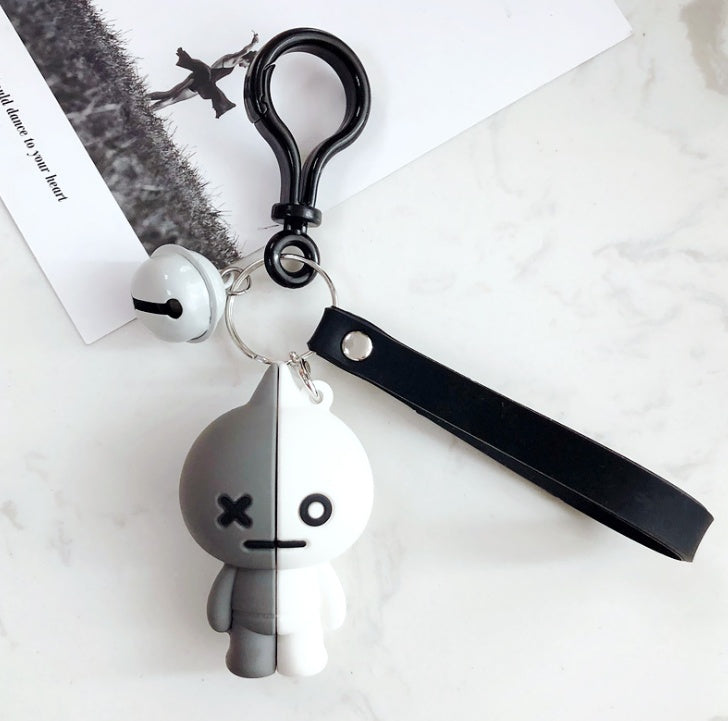Cartoon Keychain Key Holder Chain Bag Pendant Accessories Keyring Jewelry YLM9514