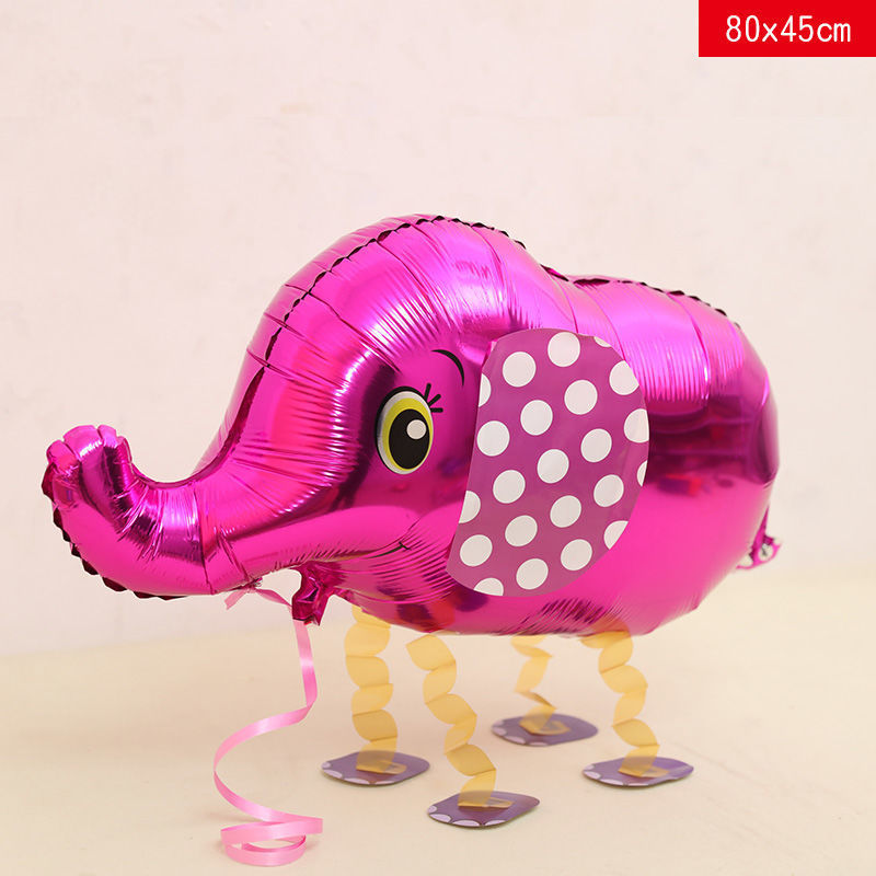 Walking Balloon Cartoon Animal Pet Walking Aluminum Film Helium Children's Toy