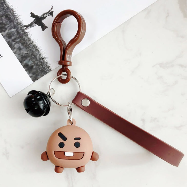 Cartoon Keychain Key Holder Chain Bag Pendant Accessories Keyring Jewelry YLM9514