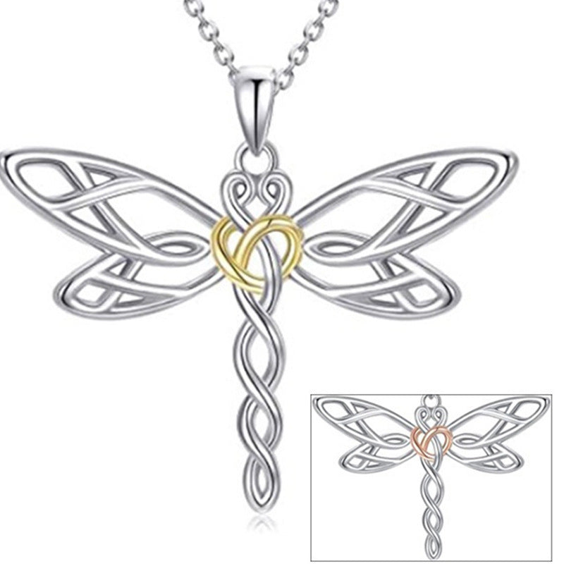 Pendant Simple Alloy Silver Plated Jewelry Necklace