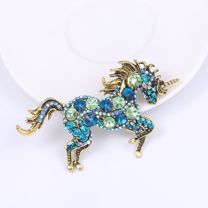 Fashion Diamond Inlaid Cartoon  Brooch