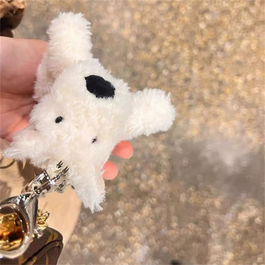 Puppy Plush Toys Keychain Backpack Pendant