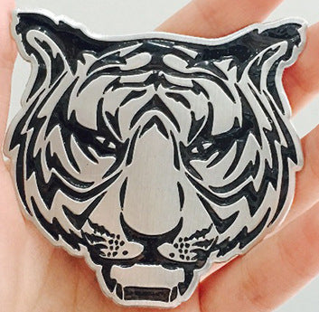 Aluminum Alloy Animal Sticker Car Modification Label