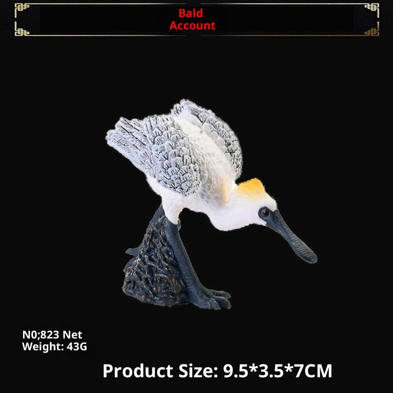 Children's Solid Simulation Animal Toy Wild Animal Model Set Vulture