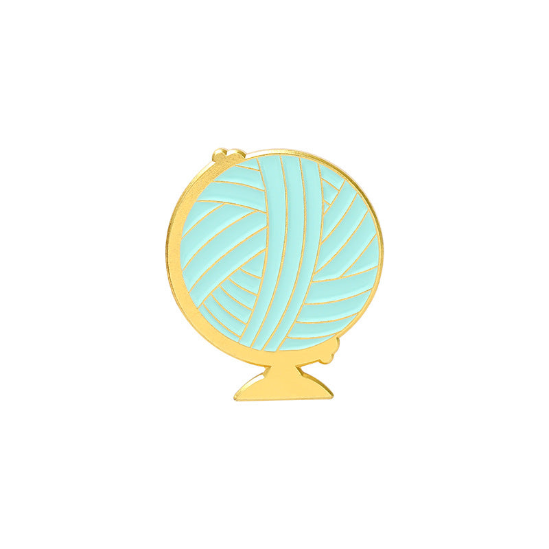 Cute Snail Sheep Alloy Animal Brooch Badge