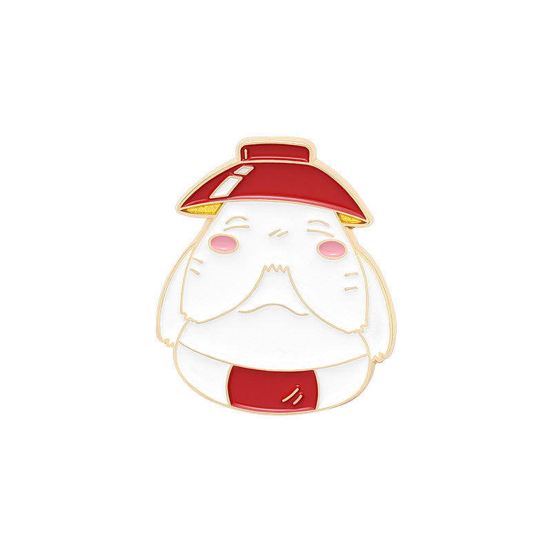 Cartoon Cute Anti-exposure Alloy Badge