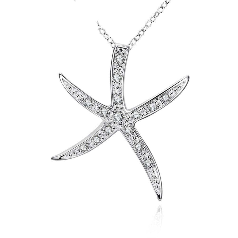 Jewelry Stone Set Sea Single Pendant Without Chain
