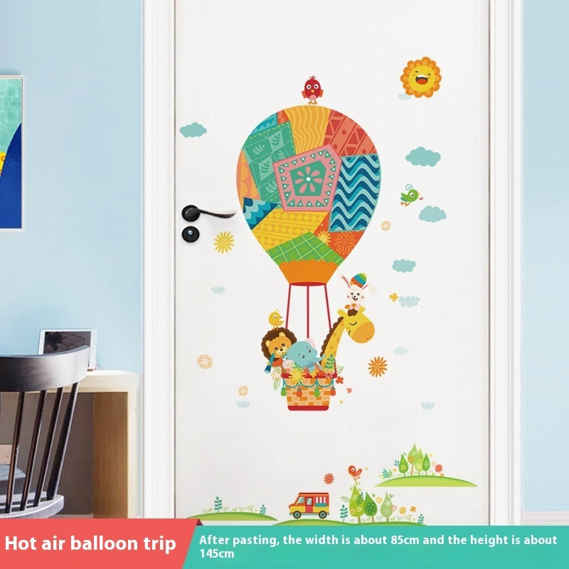 Door Sticker Self-adhesive Sticker Wall Sticker Decorative Painting Door Renovation