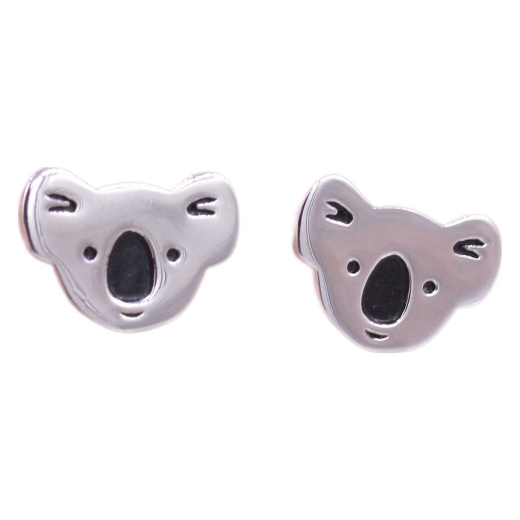 Retro Cute Koala Animal Earrings For Women