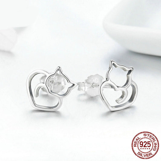 Women's Personality Small Animal Earrings