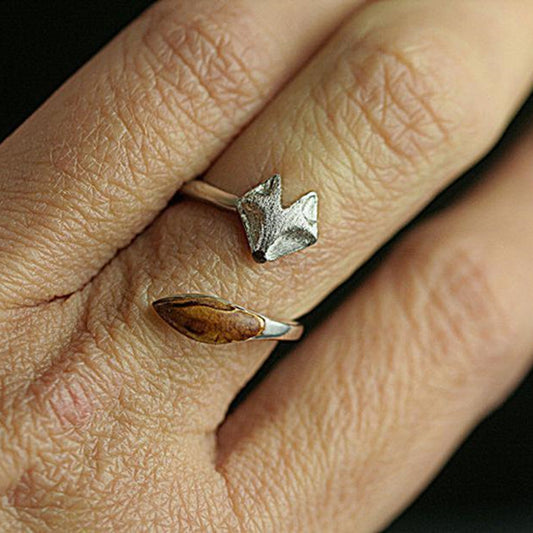 Fashion Retro Personality Creative Animal Fox Ring